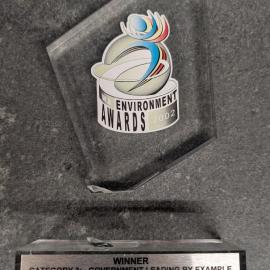 Trophy - WA Environment Awards - Leading By Example