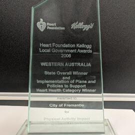Plaque - Award Heart Foundation