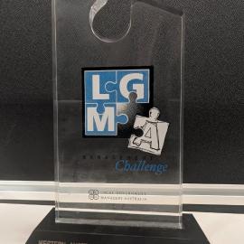 Plaque - Trophy - LGMA Management Challenge