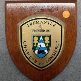 Plaque - Fremantle Chamber of Commerce