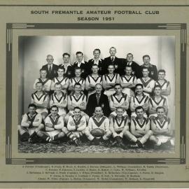South Fremantle Amateur Football Club - Season 1951