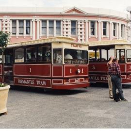 Fremantle Trams, Kings Square - 17-05-1991
