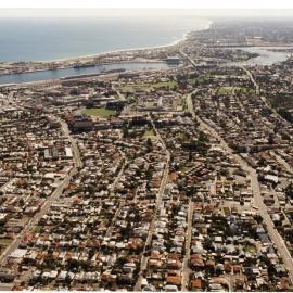 Aerial of Fremantle, c2001