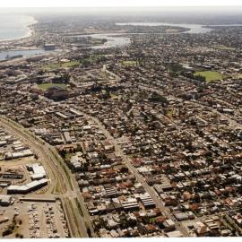 Aerial of Fremantle, c2001