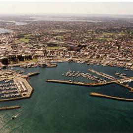 Aerial of Fremantle, c2001