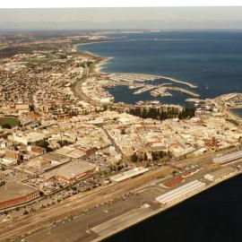 Aerial of Fremantle, c2001