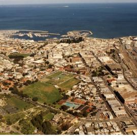 Aerial of Fremantle, c2001