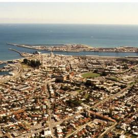 Aerial of Fremantle, c2001