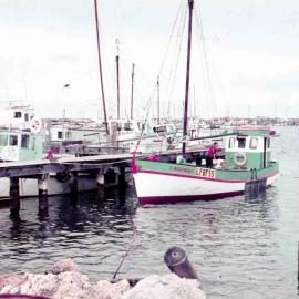 Fremantle Fishing Boat Harbour c1960