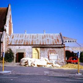 Scots Presbyterian Church - cottage gone 3rd? 10th? October 1985 