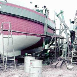 Fremantle Fishing Boat Harbour c1960