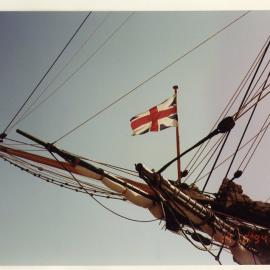 Endeavour Replica, At Victoria Quay, 14th June 1994