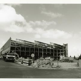 Demolitan of wool stores, n.d.