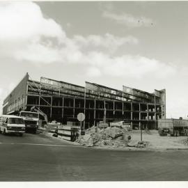 Demolitan of wool stores, n.d.