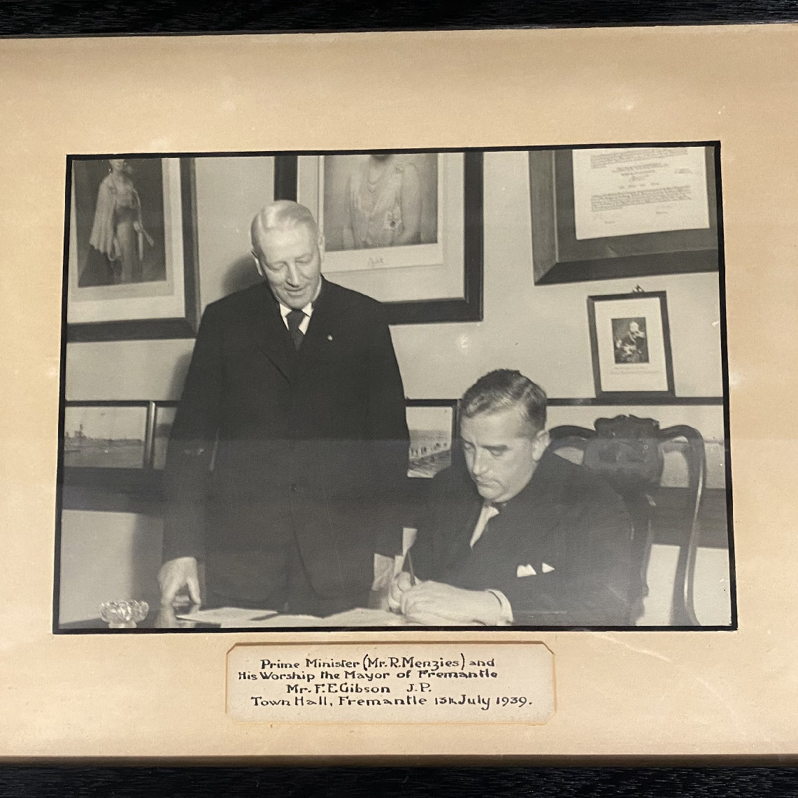 Fremantle Framed Historic photo collection