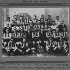 South Fremantle Football Club, W.A.N.F.A. : Premiers 1936 season