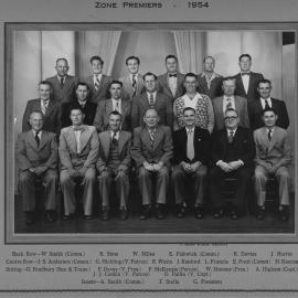 Fremantle Club Dart Club : Zone Premiers 1954