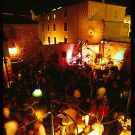 Crowd in the Festival Lounge