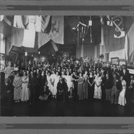 British Sailor's Society function in the Trades Hall, Collie Street.