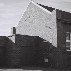 St Patricks Memorial Hall, Parry Street.