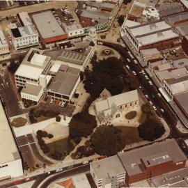 Aerial view of Kings Square