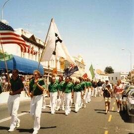 American Crew, Americas Cup Parade, South Terrace