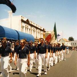 New Zealand Crew, Americas Cup Parade, South Terrace