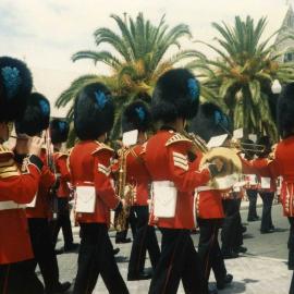 Brass band on Adelaide Street