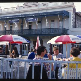 People at Gino's Caf?Â«