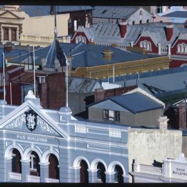 View over the rooftops of Fremantle's West End.