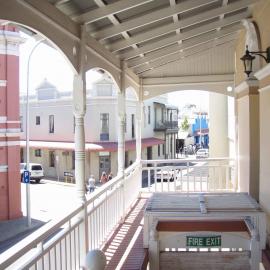 View from the Esplanade Hotel balcony