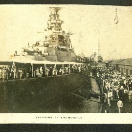 HMS Hood at Fremantle