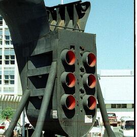 Forepart of HMAS Oxley at Fremantle
