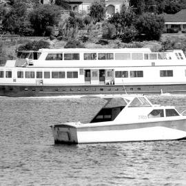 Rottnest Islander II outbound on Swan River