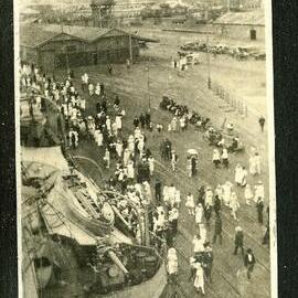Squadron visitors at Fremantle