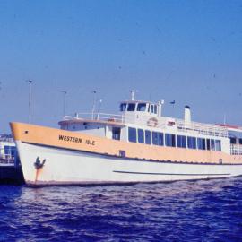 Western Isle at Fremantle after lengthening.