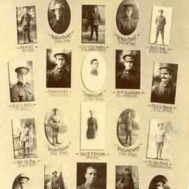J & W Bateman Honour Board WW1