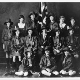 Students in Guide Uniform