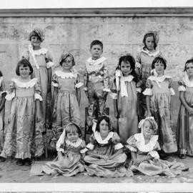 Children in dress for Lavender Blue