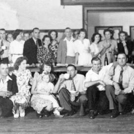 J & W Bateman staff at a function