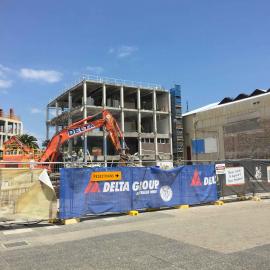 Demolition of Administration and Library Building