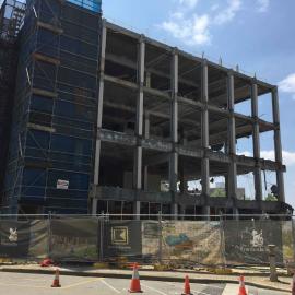 Demolition of Administration and Library Building