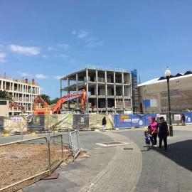 Demolition of Administration and Library Building