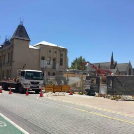 Demolition of Administration and Library Building