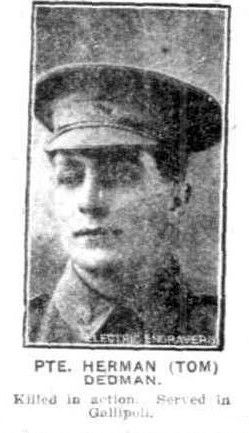 Dedman, Herman Thomas | City of Fremantle Local History Centre