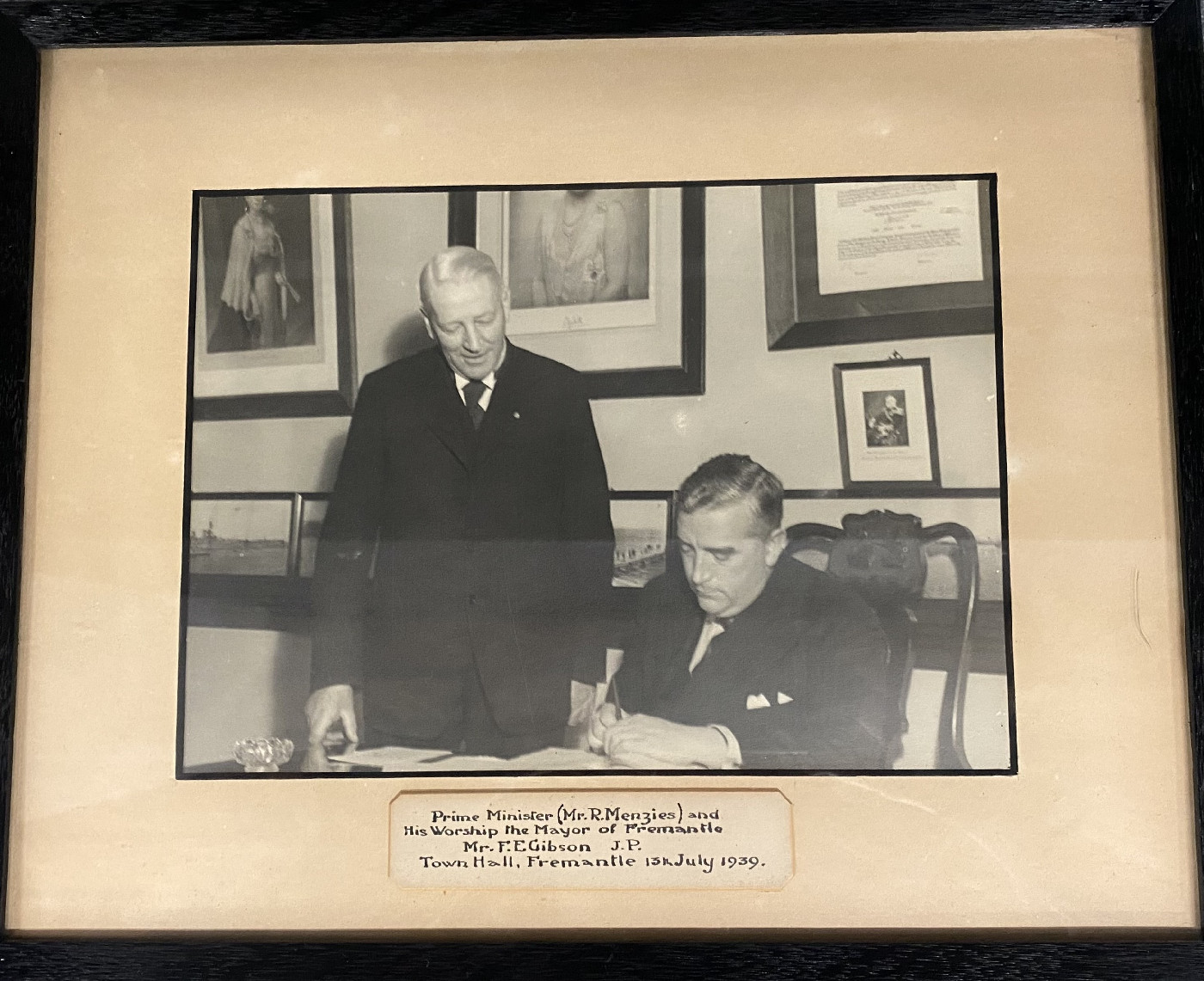 Fremantle Framed Historic photo collection